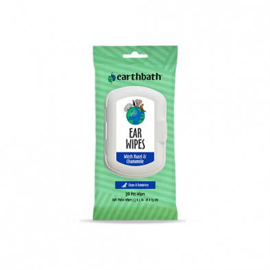 EARTHBATH® GROOMING WIPES EAR WIPES (30CT)