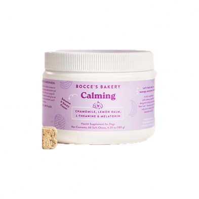 BOCCE'S BAKERY CALMING HEATH SUPPLEMENT FOR DOGS 60 SOFT CHEWS (180G)