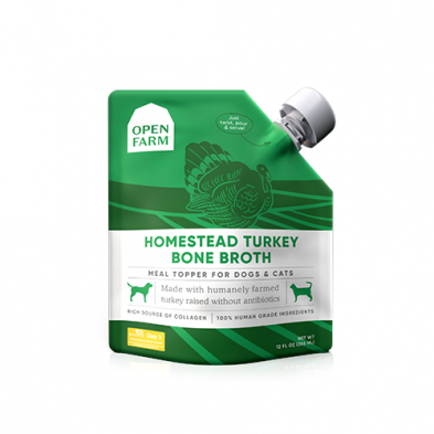 OPEN FARM® HOMESTEAD TURKEY BONE BROTH FOR DOGS