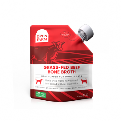 OPEN FARM® GRASS-FED BEEF BONE BROTH FOR DOGS