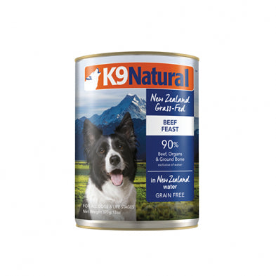 K9 NATURAL™ BEEF FEAST WET DOG FOOD