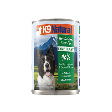 K9 NATURAL™ NEW ZEALAND LAMB FEAST IN NEW ZEALAND WATER GRAIN FREE WET DOG FOOD