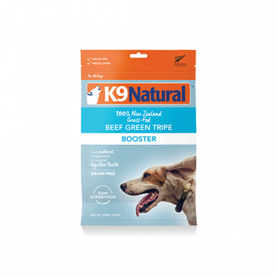 K9 NATURAL™ BEEF GREEN TRIPE BOOSTER FREEZE-DRIED DOG FOOD 250G