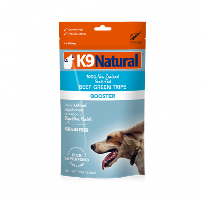 K9 NATURAL™ BEEF GREEN TRIPE TOPPER FOR DOGS 2 OZ