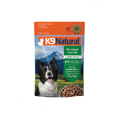 K9 NATURAL™ LAMB FEAST FREEZE-DRIED DOG FOOD