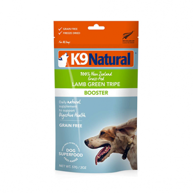 K9 NATURAL™ LAMB GREEN TRIPE TOPPER FOR DOGS 2 OZ