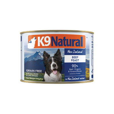 K9 NATURAL™ BEEF FEAST WET DOG FOOD