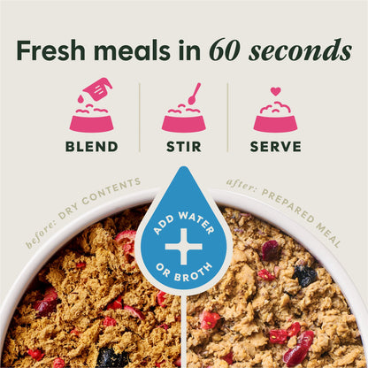 Instinct FreshDried Dog Food Beef & Wild Berries Blend