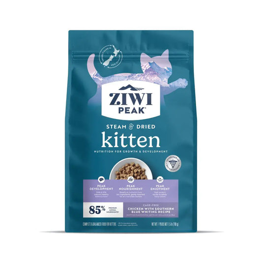 Ziwi Peak Steam Dried Chicken with Southern Blue Whiting Kitten 700g