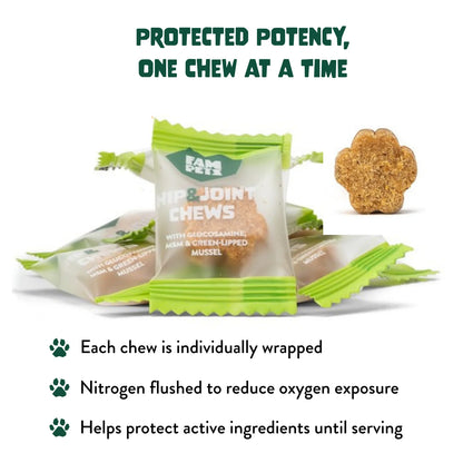 FAM PETS Hip & Joint Soft Chews for Dogs