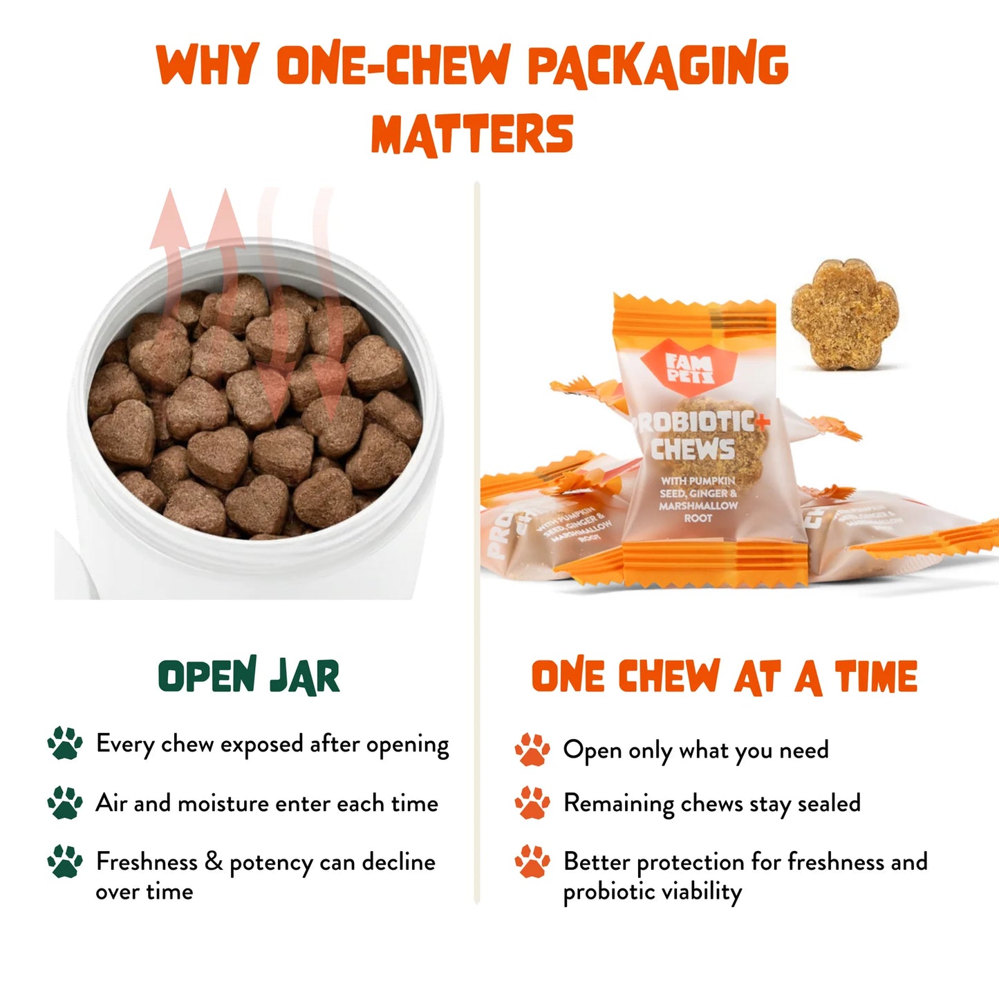 FAM PETS Digestive Health Soft Chews for Dogs