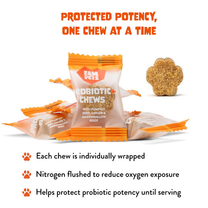 FAM PETS Digestive Health Soft Chews for Dogs