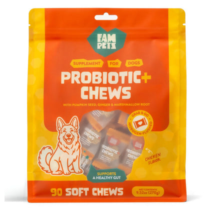 FAM PETS Digestive Health Soft Chews for Dogs