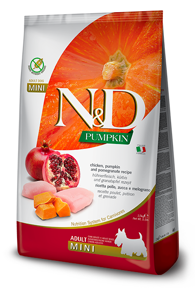 Farmina N&D Pumpkin Canine Chicken, Pomegranate & Pumpkin Mini