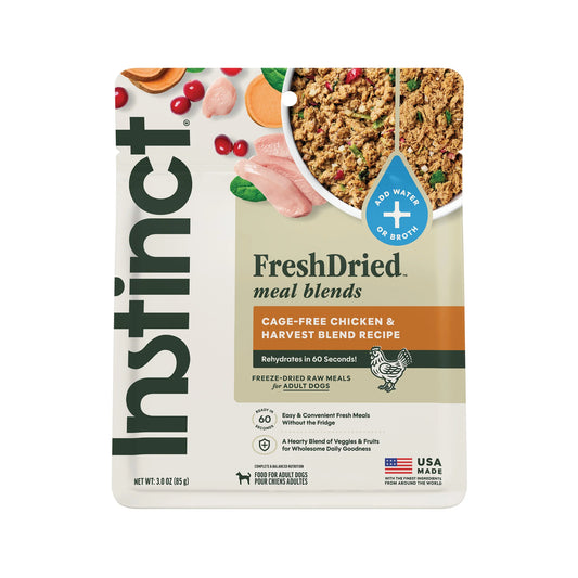 Instinct FreshDried Dog Food Chicken & Harvest Blend